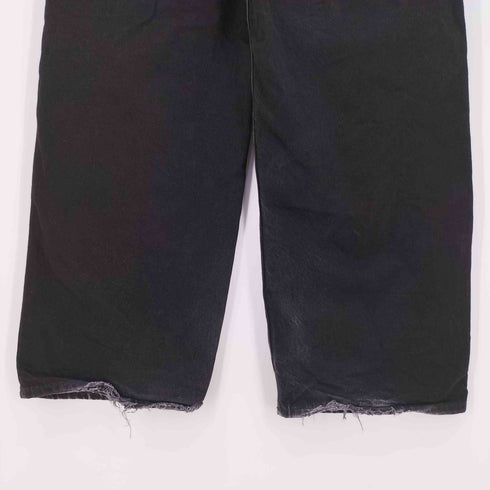 エイチアンドエム H&M BAGGY ブラック バギーデニムパンツ メンズ 31/30