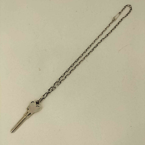 ジャムホームメイド JAM HOME MADE EMOTIONALLY UNAVAILABLE コラボ キーモチーフ シルバー 安全ピン チェーンネックレス メンズ