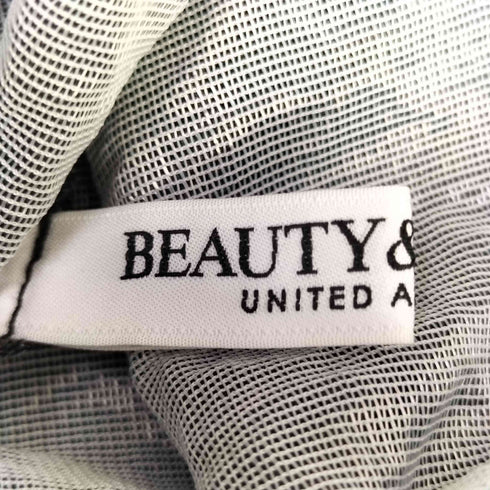 ビューティーアンドユースユナイテッドアローズ BEAUTY & YOUTH UNITED ARROWS エンボスフラワー ギャザーキャミソール レディース FREE