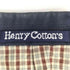 ヘンリーコットンズ Henry Cottons 背抜き 3ボタン コットン テーラード ジャケット メンズ EUR:50