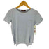 マックスマーラ MAX MARA コットン ステッチ クルーネックTシャツ レディース import:S