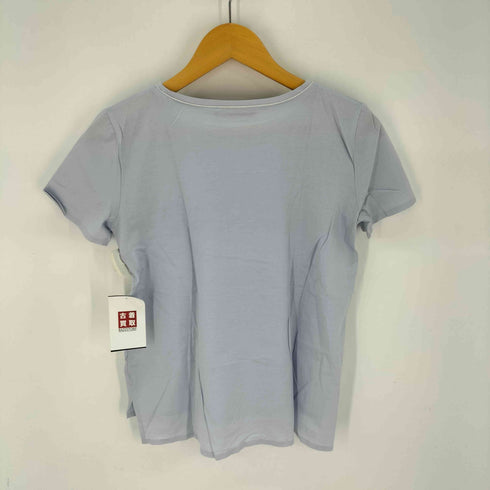 マックスマーラ MAX MARA コットン ステッチ クルーネックTシャツ レディース import:S