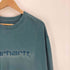 カーハートワークインプログレス Carhartt WIP SWEAT SHIRT 製品染め ロゴ刺繍 プルオーバー スウェット メンズ import:L