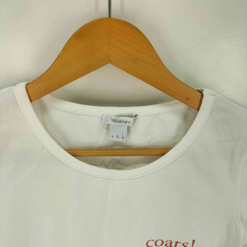 マックスマーラ MAX MARA 白タグ クルーネックTシャツ coats レディース import:S