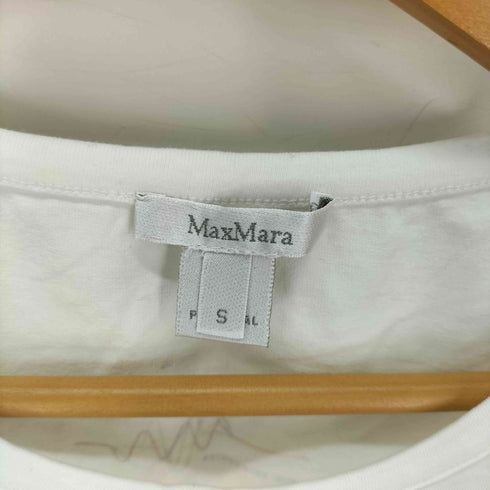 マックスマーラ MAX MARA 白タグ クルーネックTシャツ coats レディース import:S