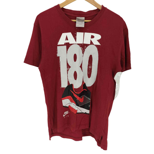 ナイキ NIKE 00S グレータグ AIR180 グラフィックプリント S/S クルーネック Tシャツ メンズ import:M