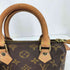 ルイヴィトン LOUIS VUITTON ナノ・スピーディー モノグラム ハンドバッグ レディース