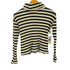エピヌ epine e embroidery rib knit high neck レディース FREE