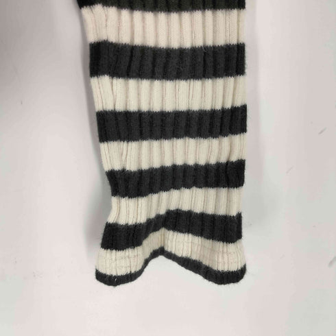 エピヌ epine e embroidery rib knit high neck レディース FREE