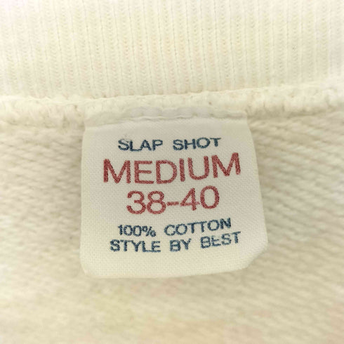SLAP SHOT ラグラン S/S プリントクルーネックスウェット メンズ 38-40