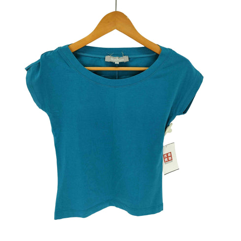マックスマーラ MAX MARA ストレッチ クルーネックTシャツ レディース import:S