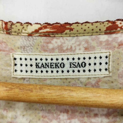 カネコイサオ KANEKO ISAO 総柄コットンワンピース レディース