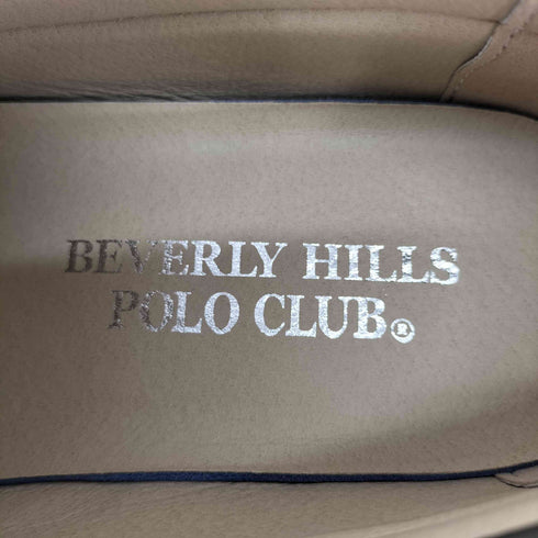 ビバリーヒルズポロクラブ BEVERLY HILLS POLO CLUB スクエアトゥ レザー ローファー ドライビングシューズ メンズ 26cm