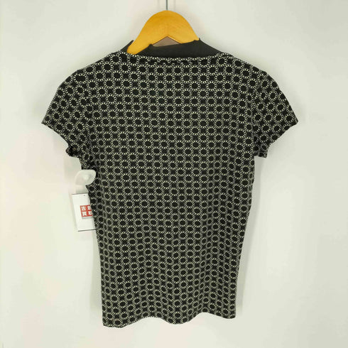 マックスマーラウィークエンド MAX MARA WEEKEND 総柄 レース刺繍 半袖カットソー レディース import:S
