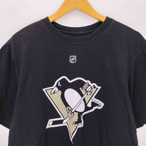 リーボック Reebok ナンバリングプリントクルーネックTシャツ NHL メンズ import:L