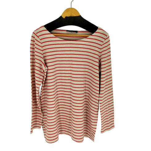 マックスマーラウィークエンド MAX MARA WEEKEND サイドスリット ボーダーカットソー レディース import:XL