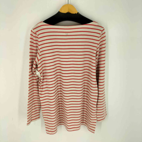 マックスマーラウィークエンド MAX MARA WEEKEND サイドスリット ボーダーカットソー レディース import:XL