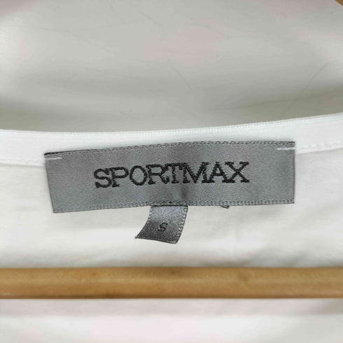 スポーツマックスコード SPORTMAX CODE リボンプリント アシンメトリーワンピース レディース import:S