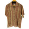 ゲラルディーニ GHERARDINI 日本製 ループカラー 開襟 S/S シャツ メンズ JPN:M
