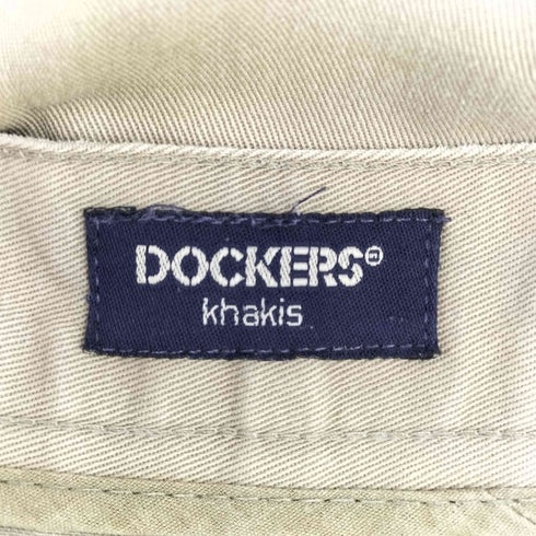 ドッカーズ DOCKERS 00S NO WRINKLE TWILL プレスチノパンツ KHAKIS メンズ 34/34