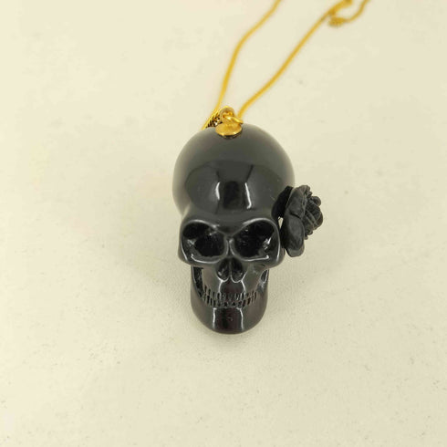 Les Bijoux de Sophie ドクロネックレス メンズ