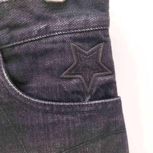 タカヒロミヤシタザソロイスト TAKAHIRO MIYASHITA The SoloIst. 17SS スター 刺繍 スリム デニム パンツ メンズ W29 L28