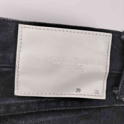 タカヒロミヤシタザソロイスト TAKAHIRO MIYASHITA The SoloIst. 17SS スター 刺繍 スリム デニム パンツ メンズ W29 L28