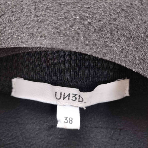 アンスリード UN3D. 25AW ROUND HEM 3LAYER FLEECE TOP / ラウンドヘムスリーレイヤーフリーストップ レディース 38