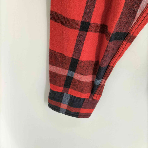イッセイミヤケ ISSEY MIYAKE フランネルチェック長袖シャツ メンズ JPN:M