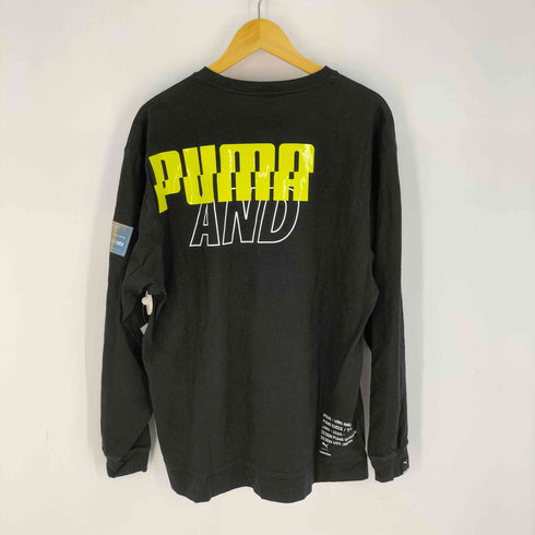 プーマ PUMA ロゴプリント バックプリント ロングスリーブTシャツ メンズ JPN:XL
