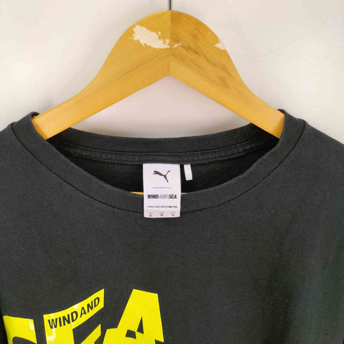 プーマ PUMA ロゴプリント バックプリント ロングスリーブTシャツ メンズ JPN:XL