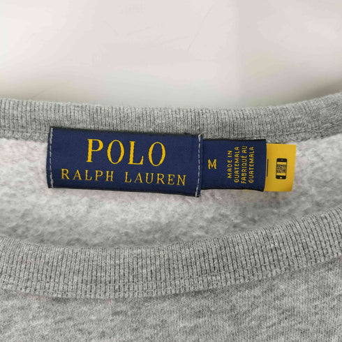ポロラルフローレン POLO RALPH LAUREN ポニー刺しゅう 袖刺しゅう クルーネックスウェット メンズ JPN:M