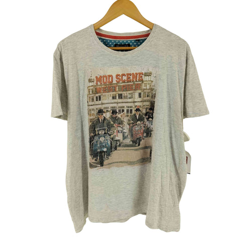 BRAVE SOUL ヴィンテージライク プリントTシャツ メンズ XXL