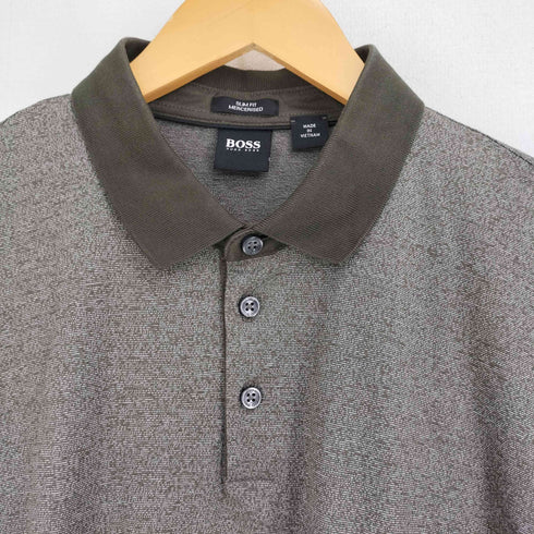ボスヒューゴボス BOSS HUGO BOSS slimfit mercerised S/S ポロシャツ メンズ JPN:XL