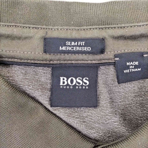ボスヒューゴボス BOSS HUGO BOSS slimfit mercerised S/S ポロシャツ メンズ JPN:XL