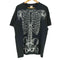 90-00S FRUIT OF THE LOOM ボディ leslie arwin 1978 骨格標本 プリント S/S クルーネック Tシャツ メンズ import:XL