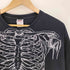 90-00S FRUIT OF THE LOOM ボディ leslie arwin 1978 骨格標本 プリント S/S クルーネック Tシャツ メンズ import:XL