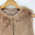 ザラ ZARA リバーシブル フェイクファー ベスト キルティング レディース 13-14