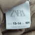 ザラ ZARA リバーシブル フェイクファー ベスト キルティング レディース 13-14