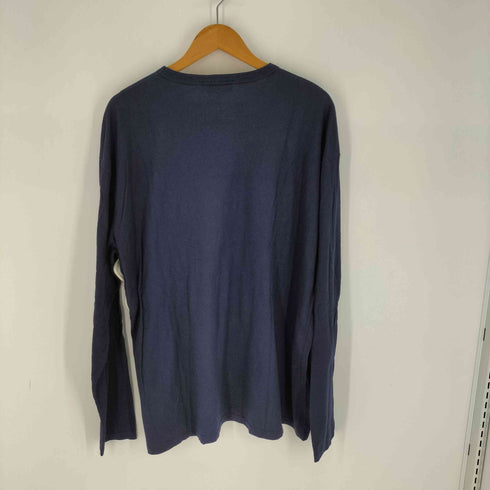 メゾンキツネ MAISON KITSUNE フォックスヘッド パッチ レギュラー ロングスリーブ Tシャツ メンズ JPN:XXL