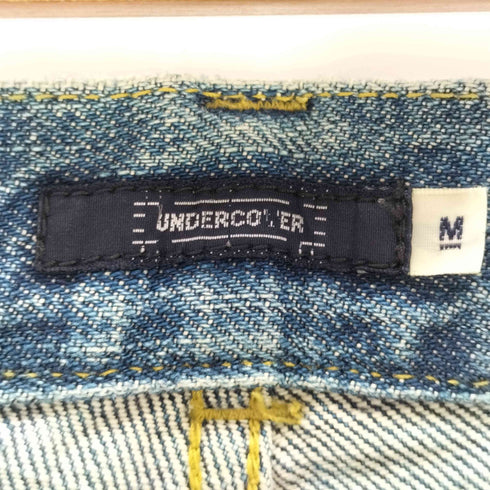 アンダーカバー UNDERCOVER 01AW D.A.V.F期 立体裁断 再構築 パッチワーク リビルド ダメージ 45 デニム パンツ Archive アーカイブ メンズ JPN:M