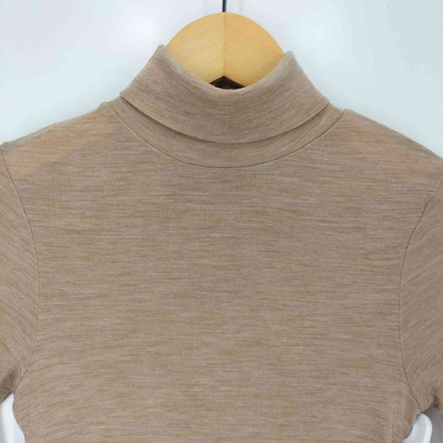 コス COS SLIM-FIT MERINO WOOL TURTLENECK TOP スリムフィット シアーメリノウールタートルネックトップ レディース import:S