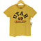 BLUE GLOW 両面プリントクルーネックTシャツ Y2K ピチT レディース JPN:M