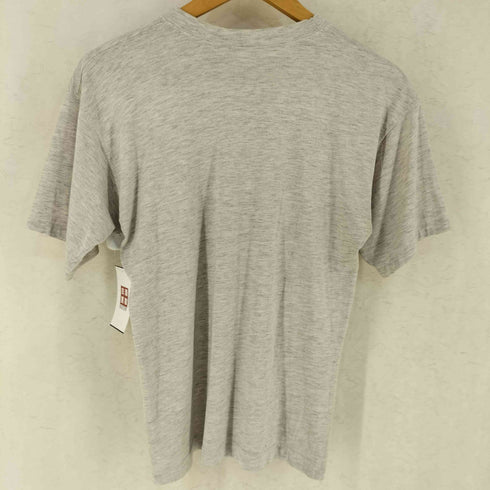 袖裾シングル キャラクタープリント クルーネックTシャツ レディース