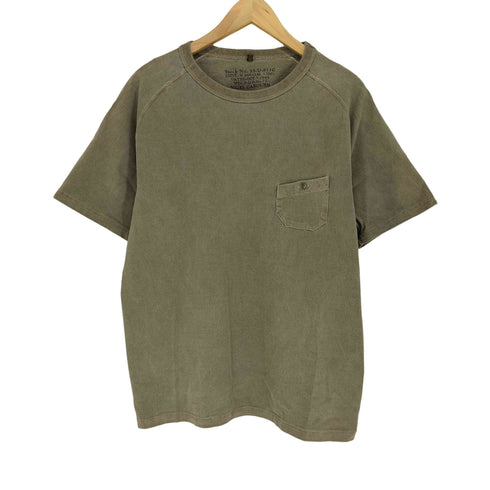 ナイジェルケーボン NIGEL CABOURN 9.5oz BASIC T-SHIRT PIGMENT パッチポケット コットン ベーシック S/S Tシャツ メンズ 48