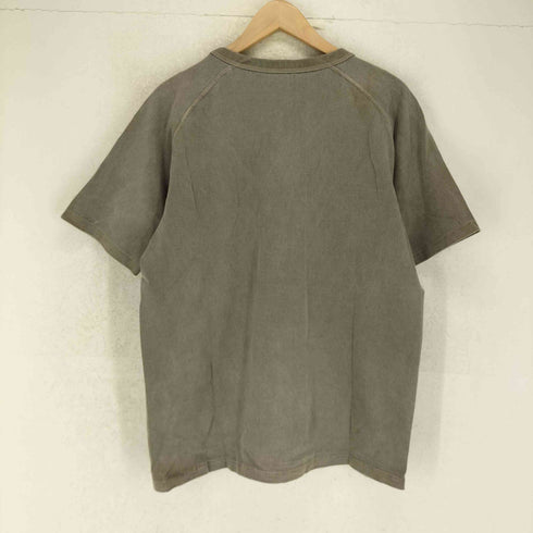 ナイジェルケーボン NIGEL CABOURN 9.5oz BASIC T-SHIRT PIGMENT パッチポケット コットン ベーシック S/S Tシャツ メンズ 48