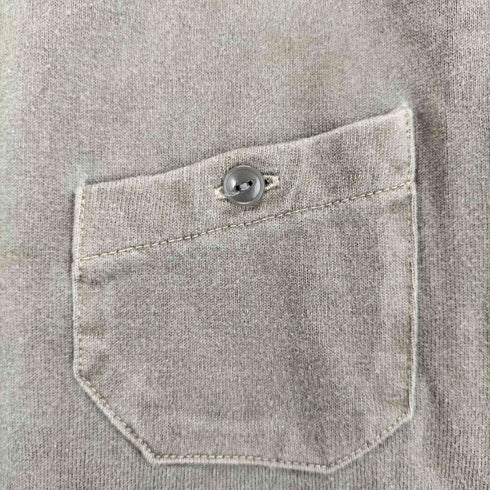 ナイジェルケーボン NIGEL CABOURN 9.5oz BASIC T-SHIRT PIGMENT パッチポケット コットン ベーシック S/S Tシャツ メンズ 48