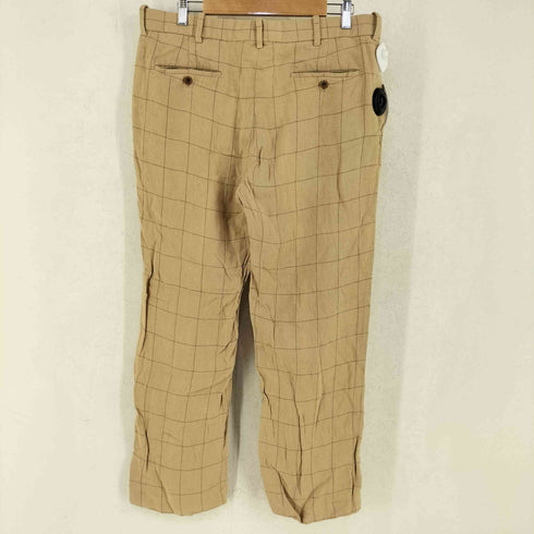 ポロゴルフラルフローレン POLO GOLF RALPH LAUREN 90-00S リネン レーヨン チェックパンツ メンズ 34