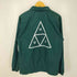 ハフ HUF ESSENTIALS TT COACH JACKET トライアングル ロゴ コーチジャケット メンズ import:M