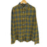 OUSWE 切りっぱなし チェックネルシャツ メンズ XL